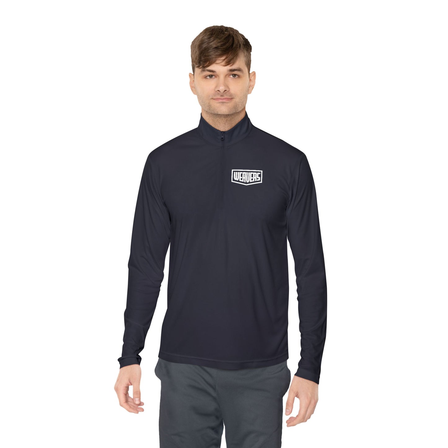 Quarter-Zip Pullover — Classic Lightweight Zip-Up