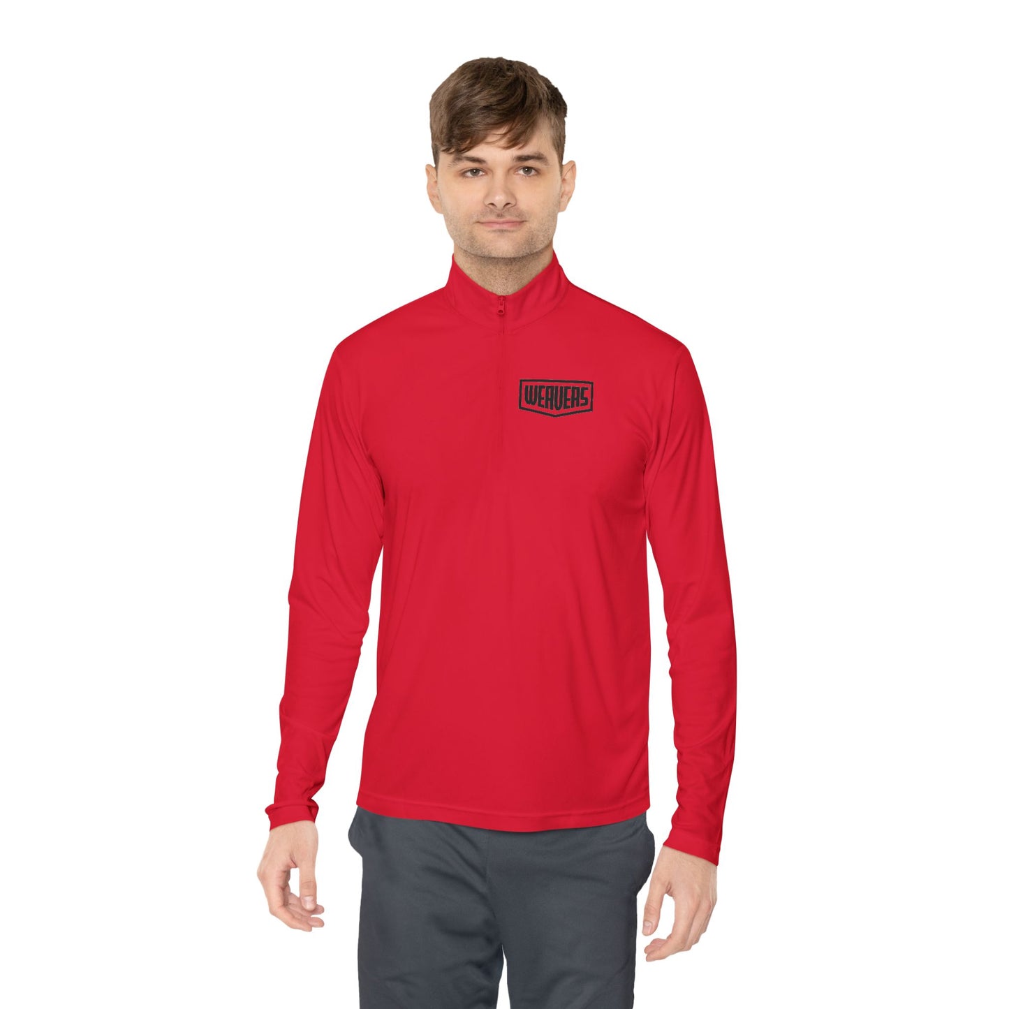 Minimal Cassette Logo Quarter-Zip Pullover
