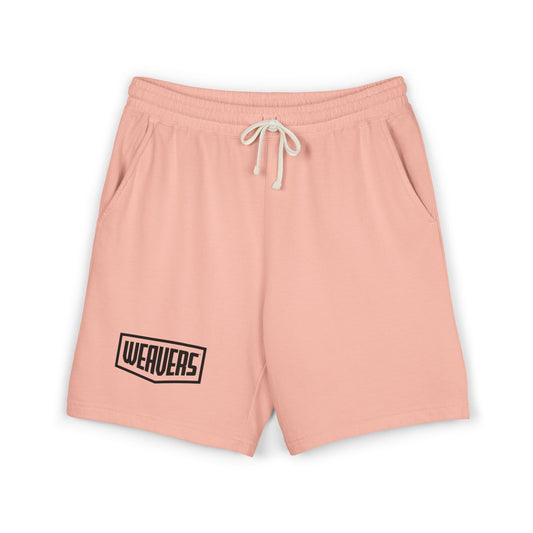 Fleece Sweat Shorts — 'Weavers' Logo Lightweight Lounge Shorts