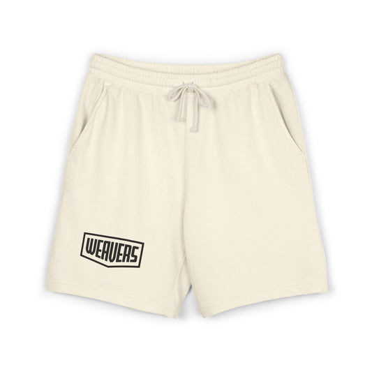 Fleece Sweat Shorts — 'Weavers' Logo Lightweight Lounge Shorts