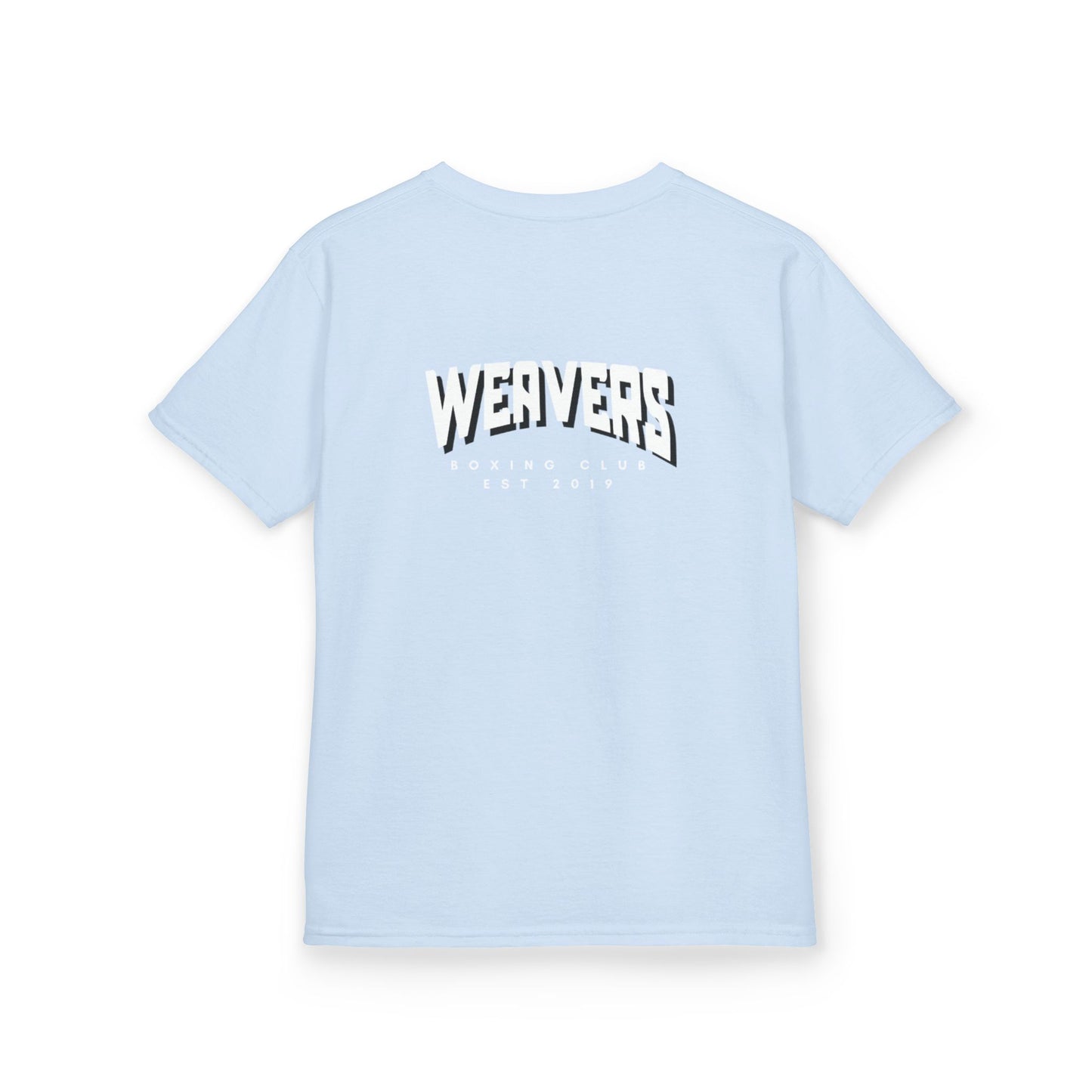 Kids Boxing Club Tee - "A Body Will Not Become Weak" Inspirational Quote