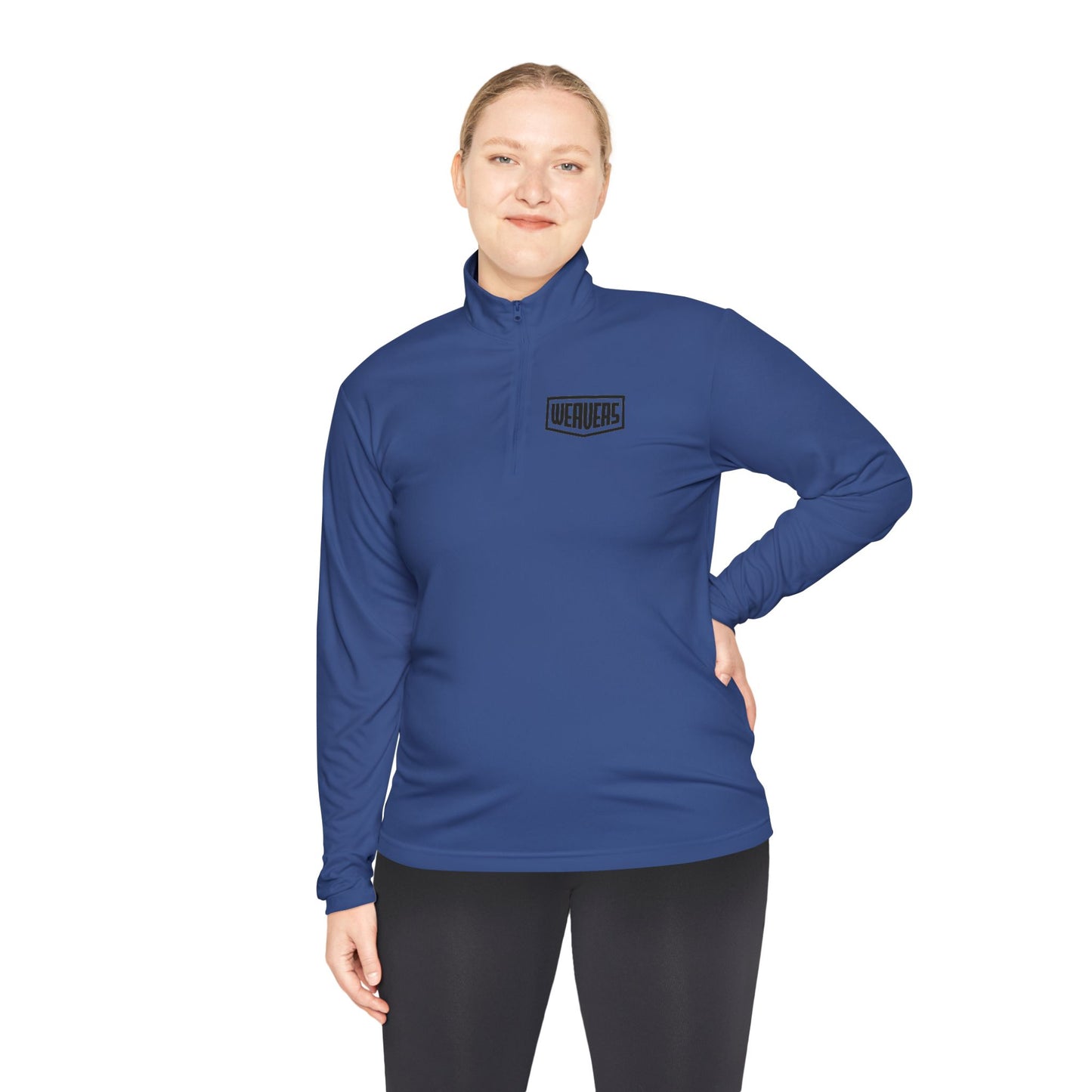 Minimal Cassette Logo Quarter-Zip Pullover