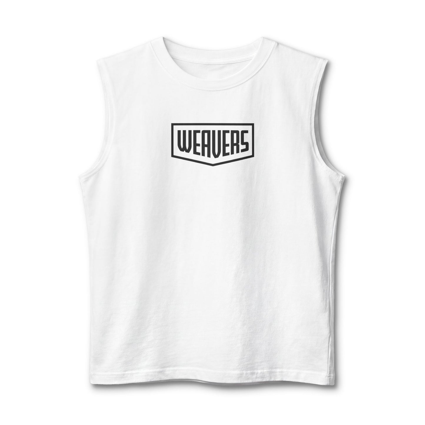 Weavers Graphic Muscle Tank — Skull Graffiti Back Print