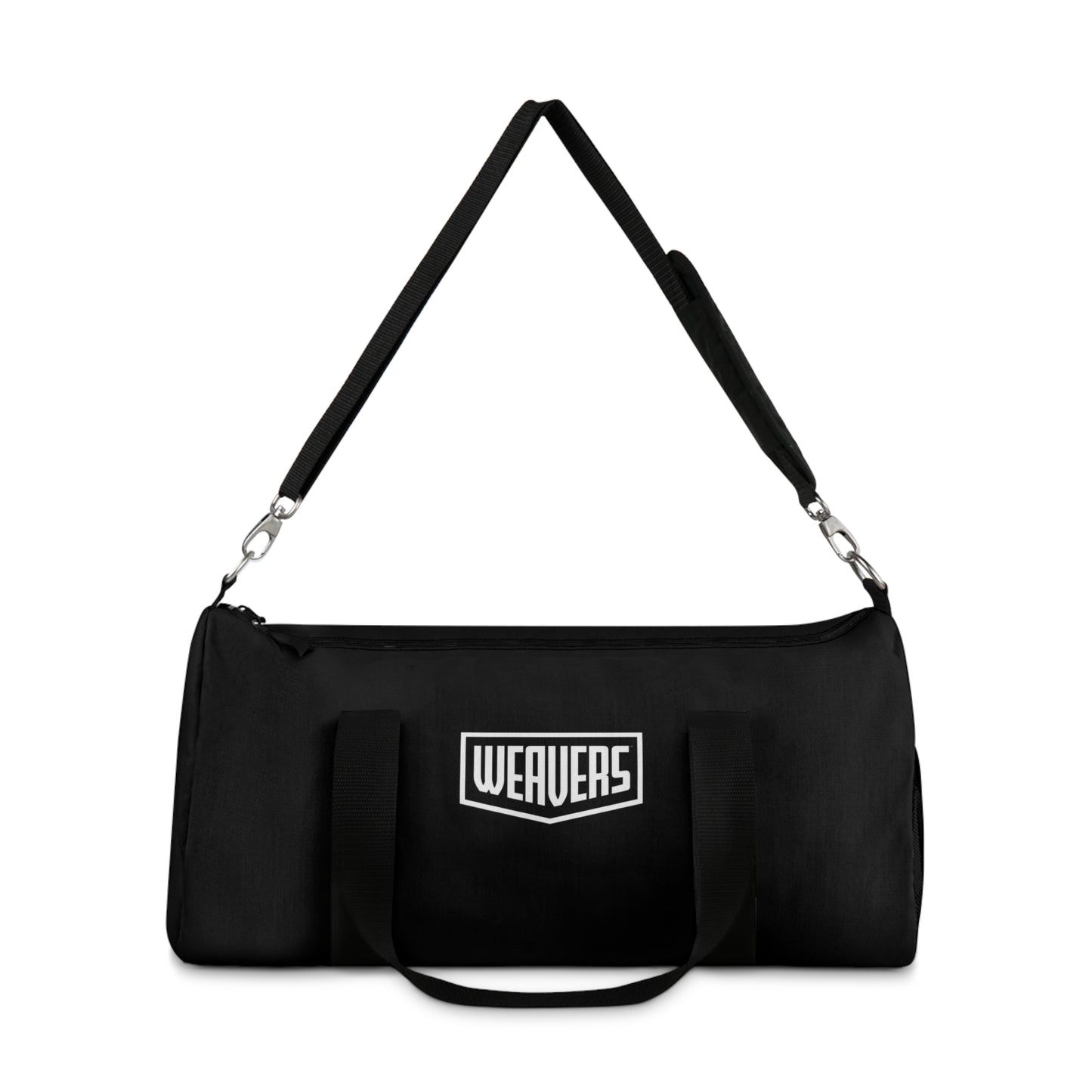 WEAVERS Classic Black Duffel Bag – Stylish and Versatile for Gym, Travel, and Everyday Use