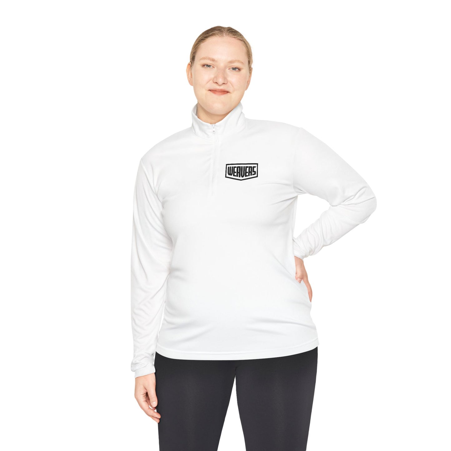 Minimal Cassette Logo Quarter-Zip Pullover