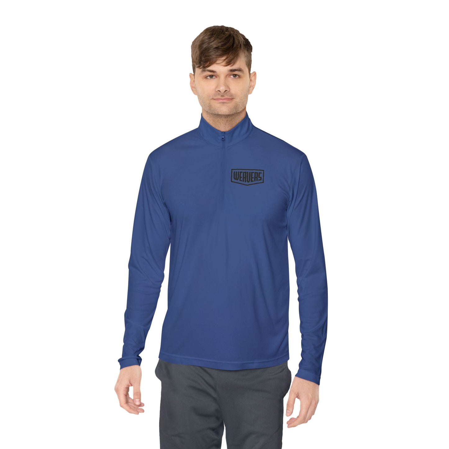 Minimal Cassette Logo Quarter-Zip Pullover