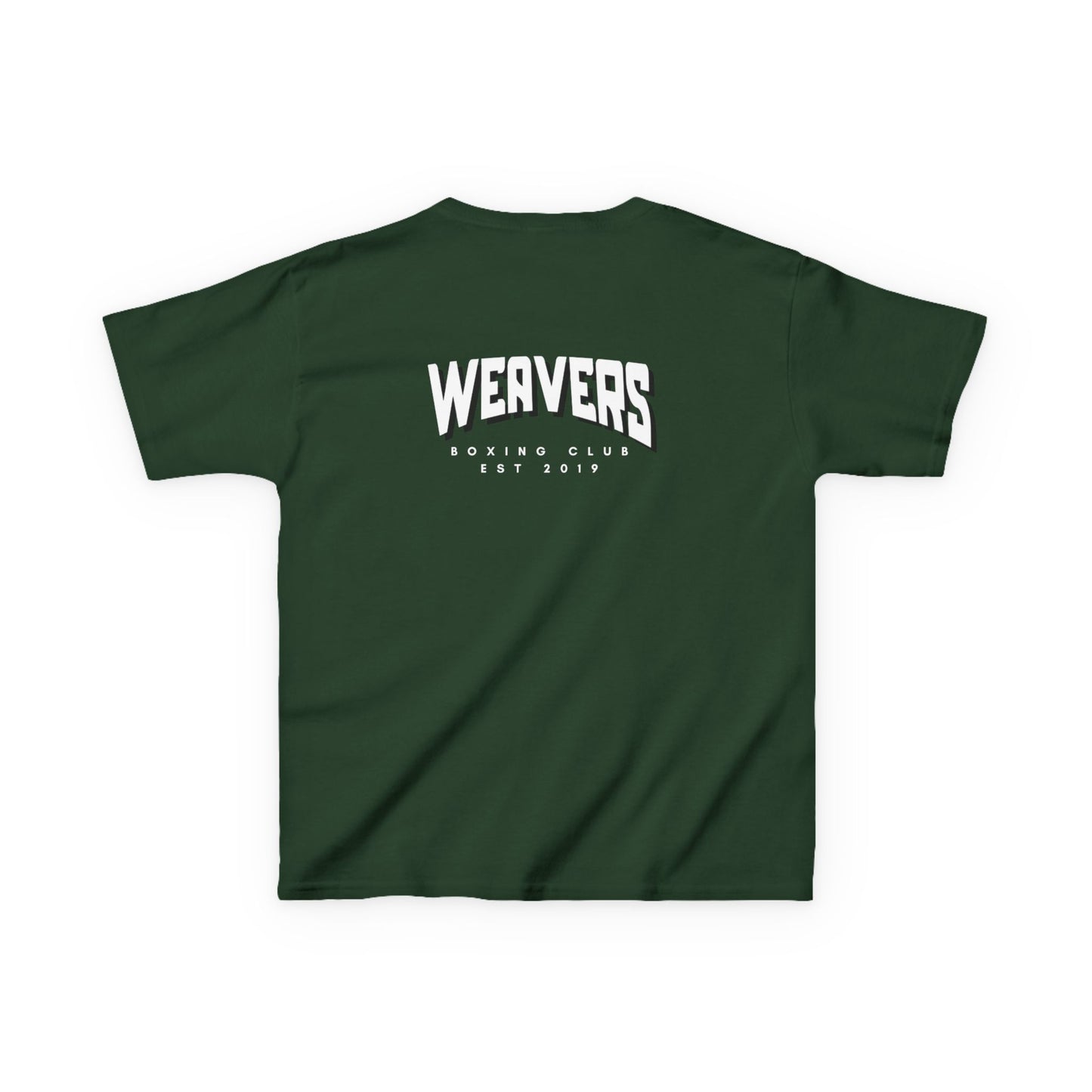 Kids Boxing Club Tee - "A Body Will Not Become Weak" Inspirational Quote