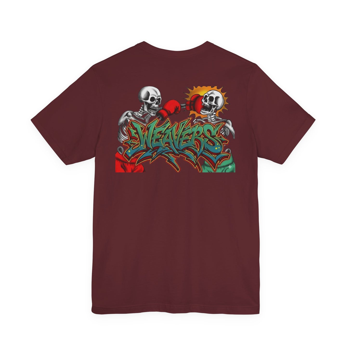 Weavers Skull Graffiti T-Shirt
