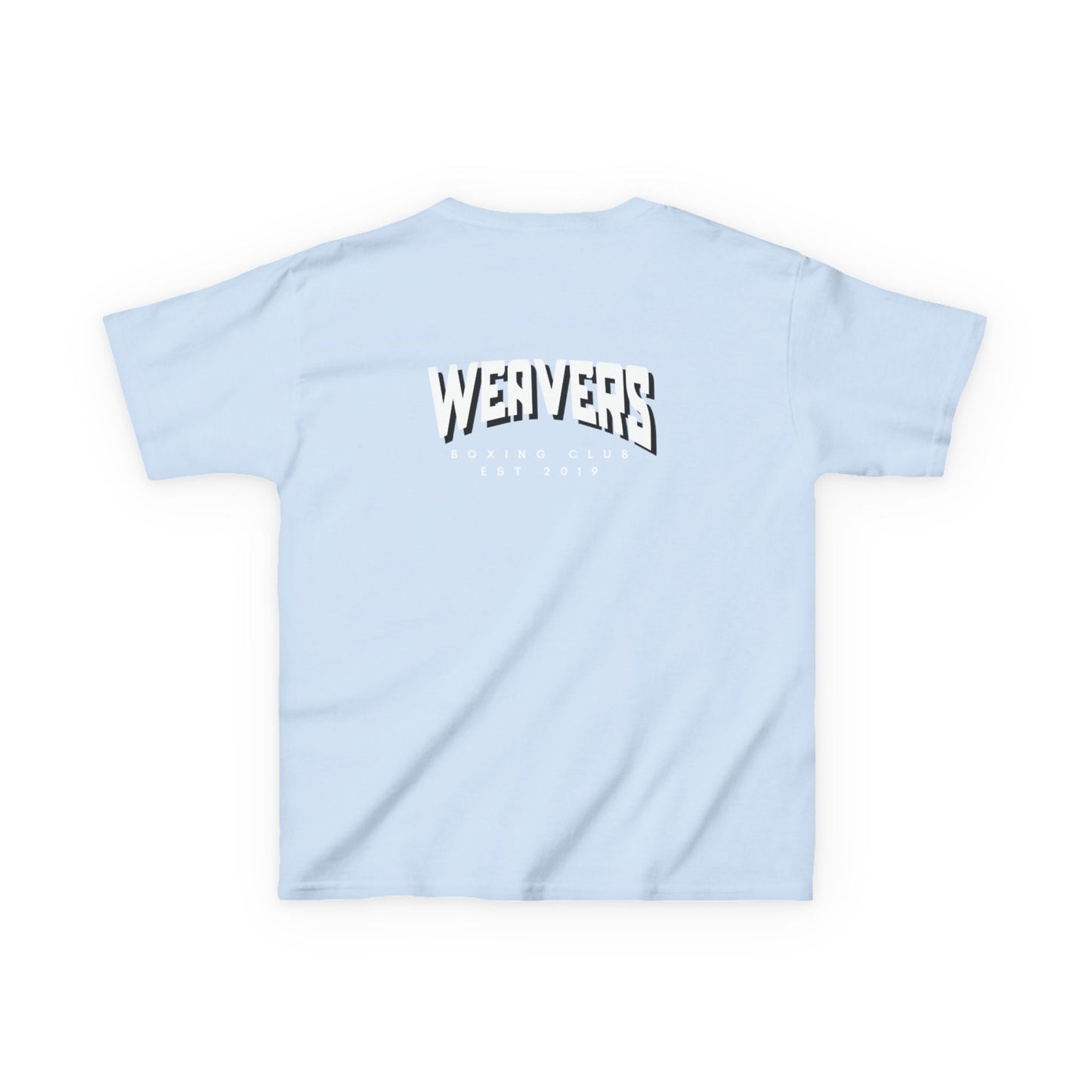Kids Boxing Club Tee - "A Body Will Not Become Weak" Inspirational Quote