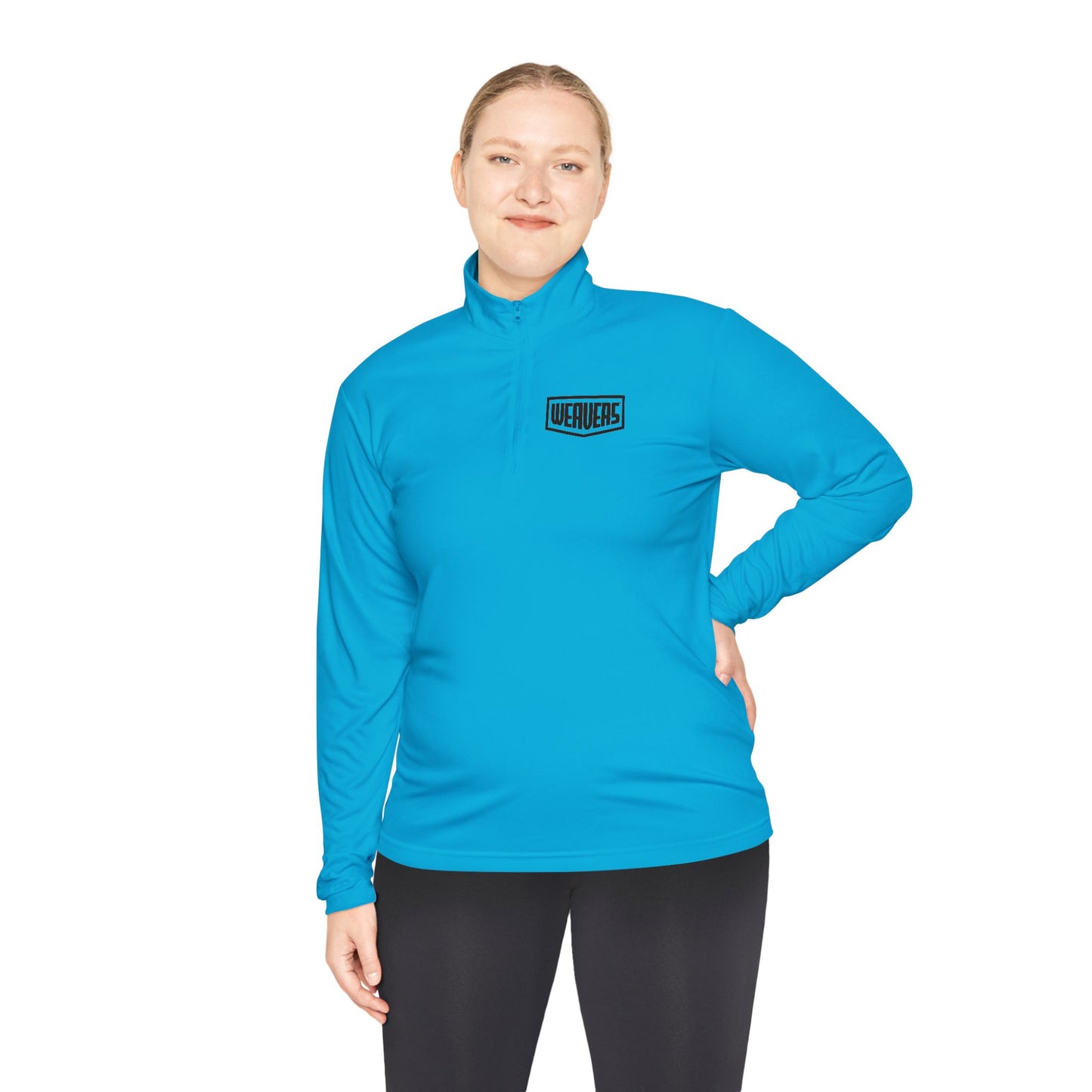Minimal Cassette Logo Quarter-Zip Pullover