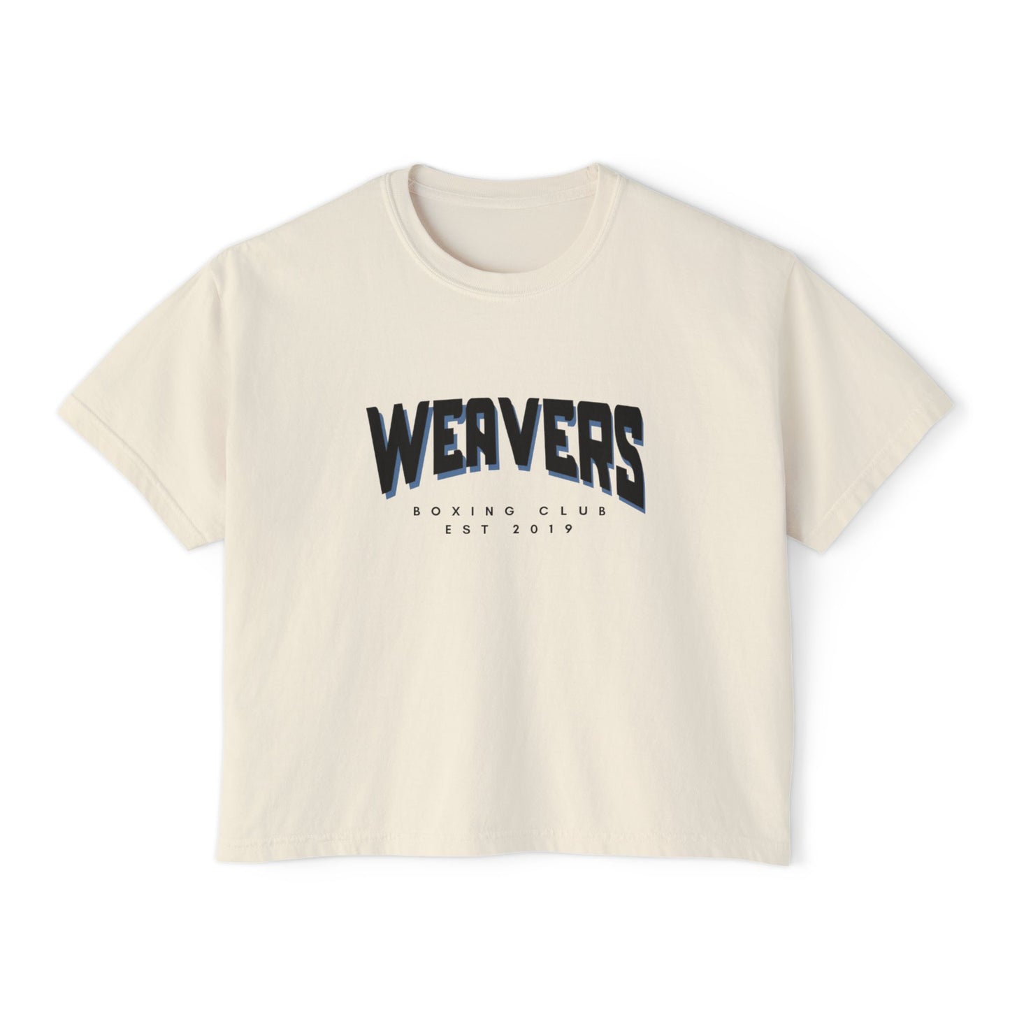 Women's Boxy Tee - Weavers Boxing Club EST 2019 Casual Tee