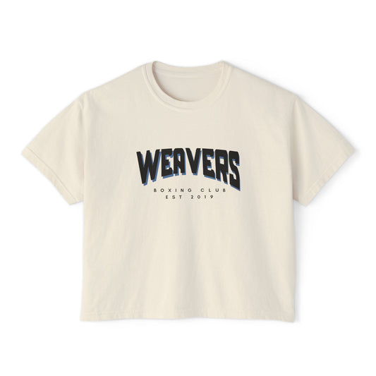 Women's Boxy Tee - Weavers Boxing Club EST 2019 Casual Tee