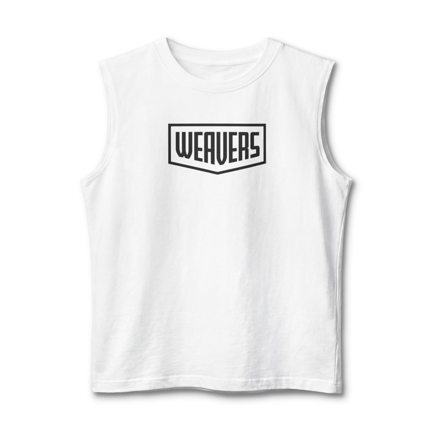 Weavers Graphic Muscle Tank — Skull Graffiti Back Print