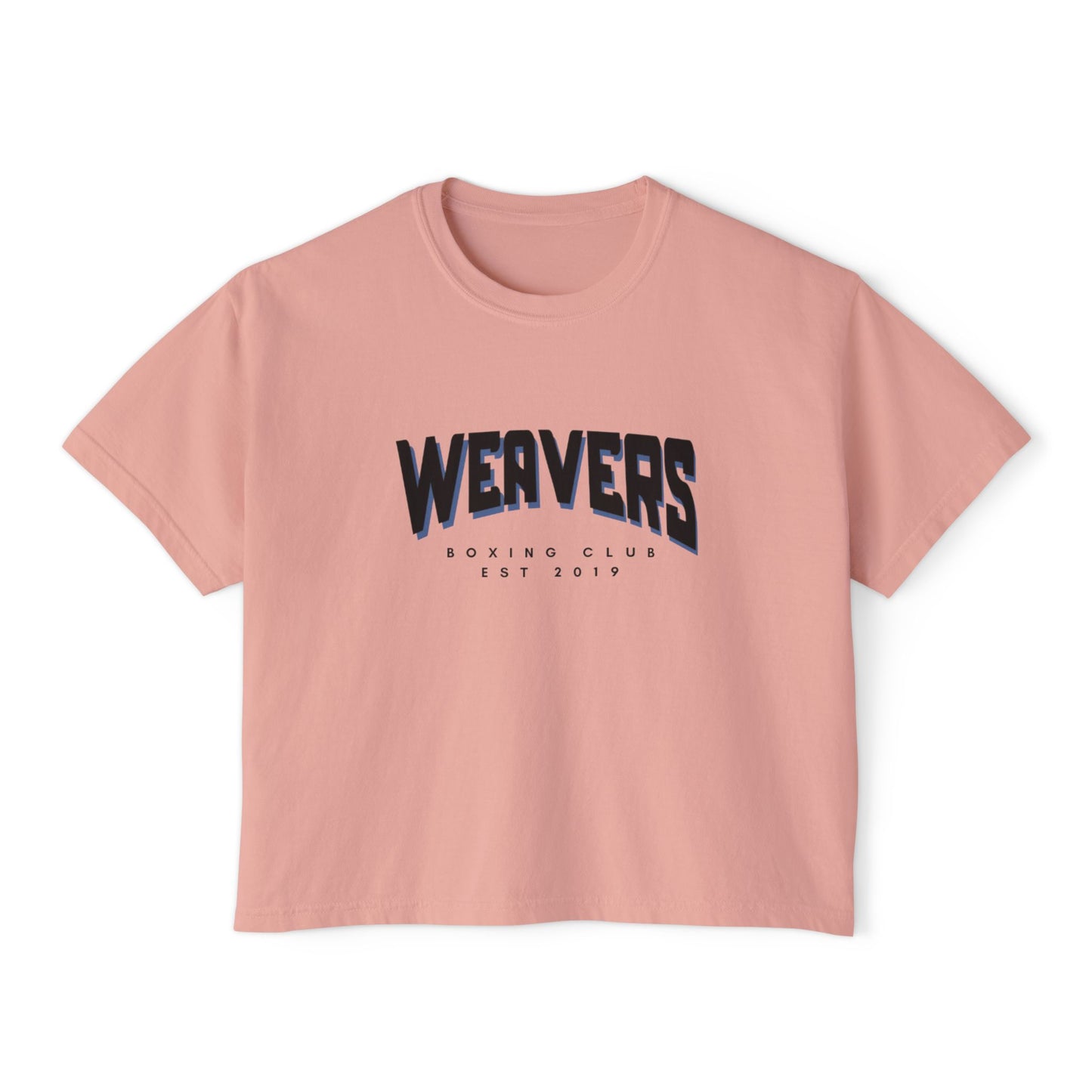 Women's Boxy Tee - Weavers Boxing Club EST 2019 Casual Tee