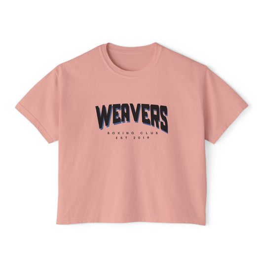 Women's Boxy Tee - Weavers Boxing Club EST 2019 Casual Tee