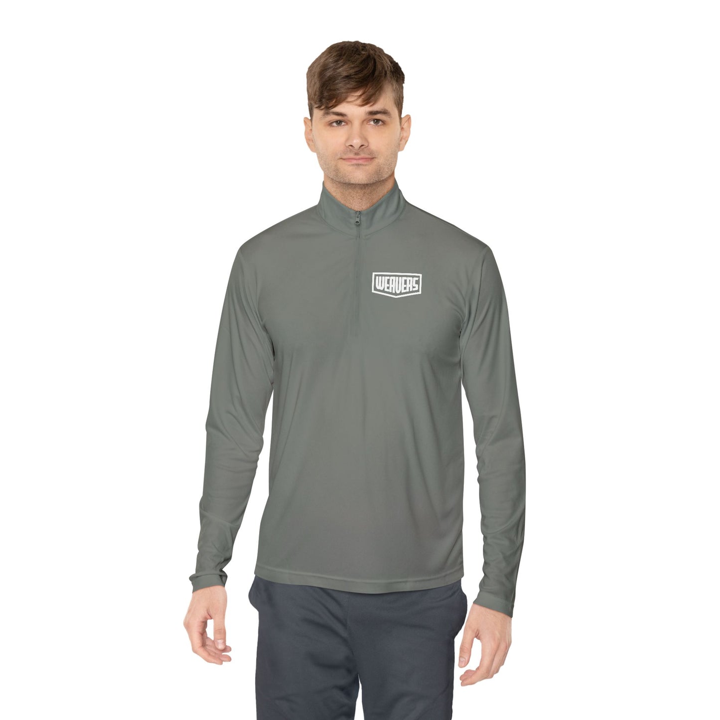 Quarter-Zip Pullover — Classic Lightweight Zip-Up