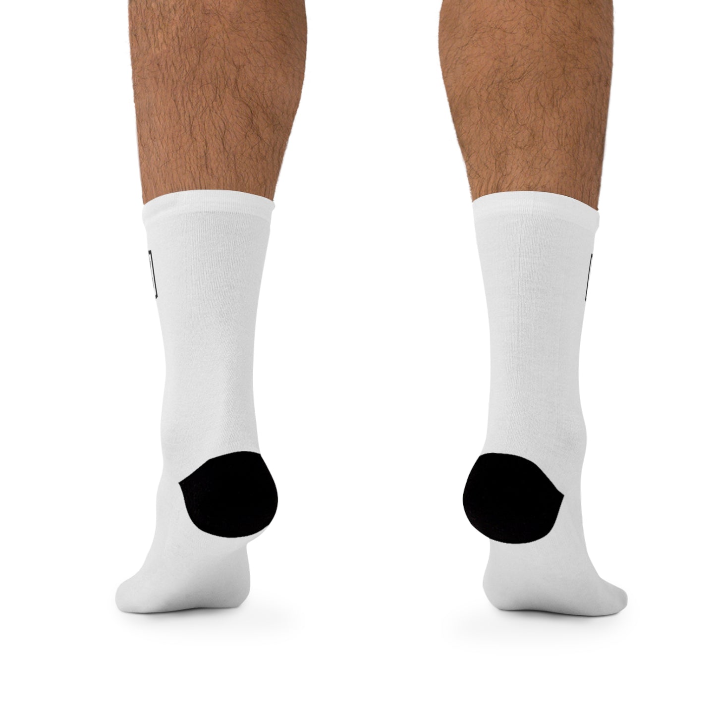 Recycled Poly Crew Socks - 'WEAVERS' Logo Eco Athletic Socks