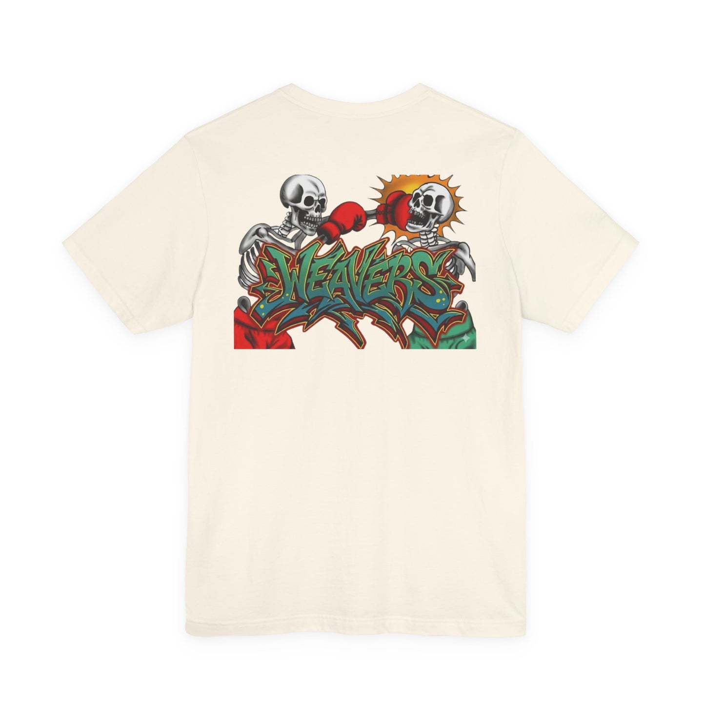 Weavers Skull Graffiti T-Shirt