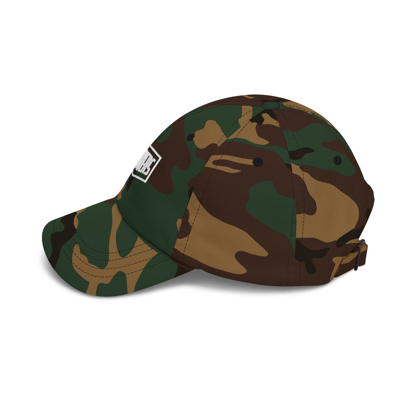 Camo 'Weavers' Embroidered Classic Dad Cap