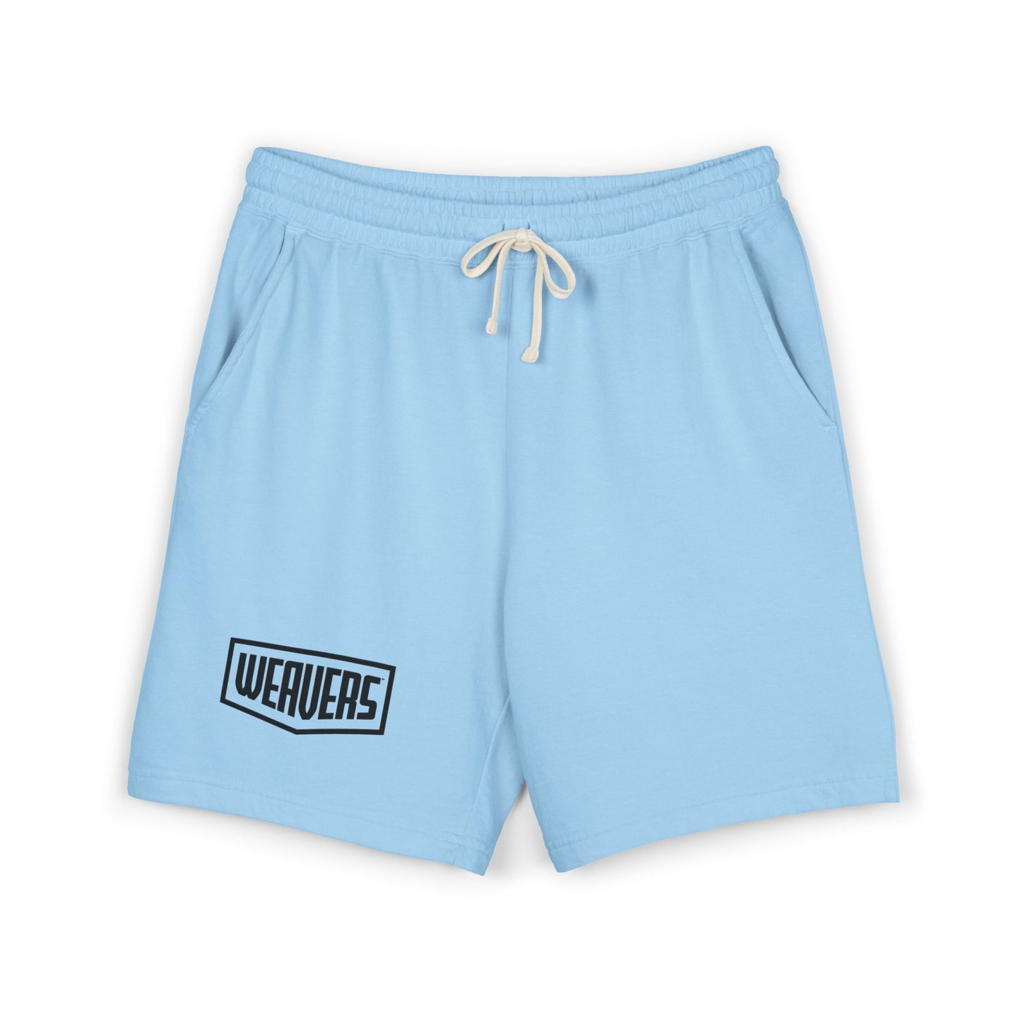 Fleece Sweat Shorts — 'Weavers' Logo Lightweight Lounge Shorts