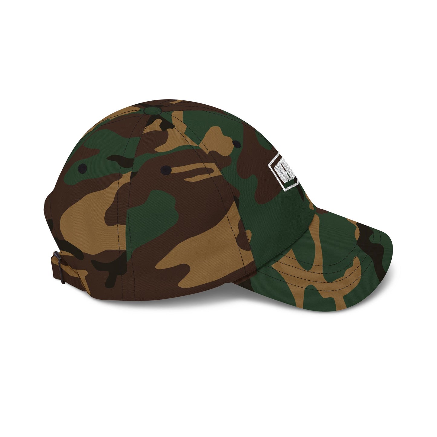 Camo 'Weavers' Embroidered Classic Dad Cap