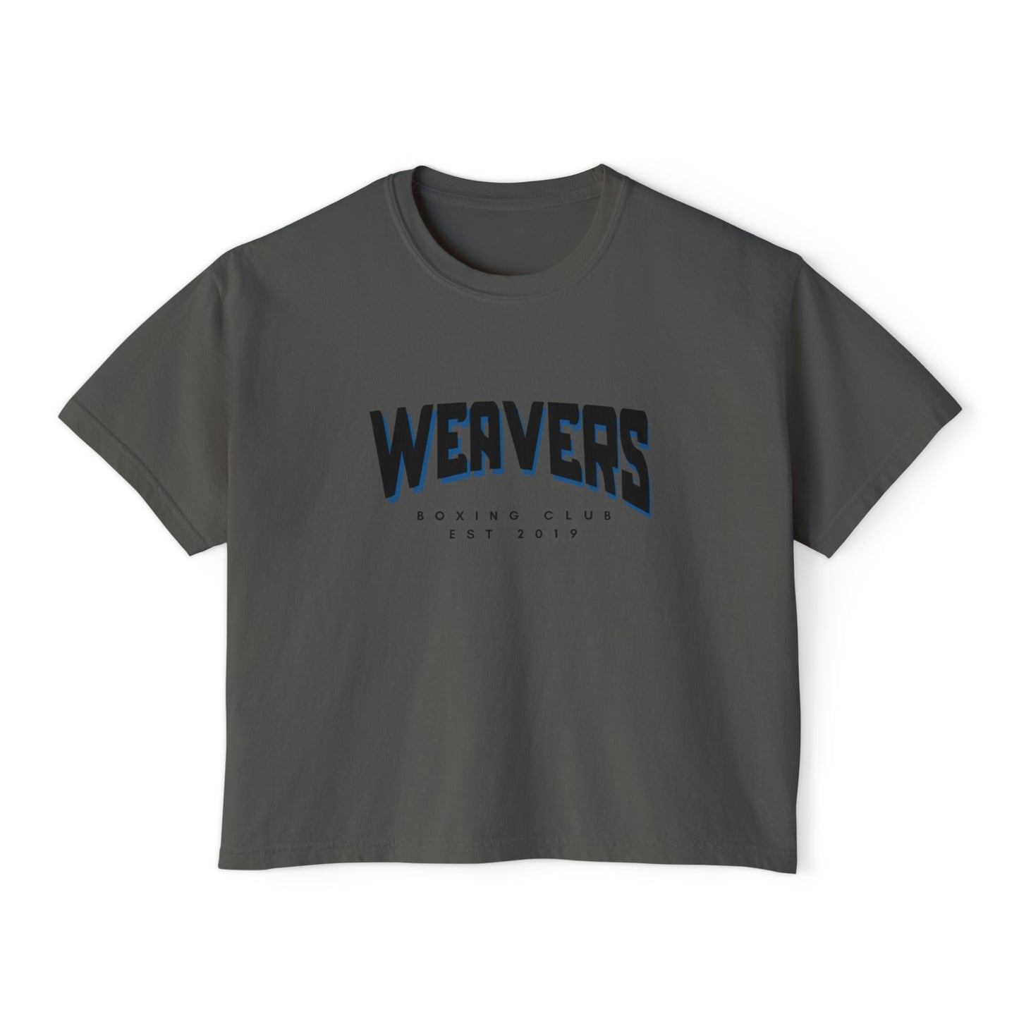 Women's Boxy Tee - Weavers Boxing Club EST 2019 Casual Tee